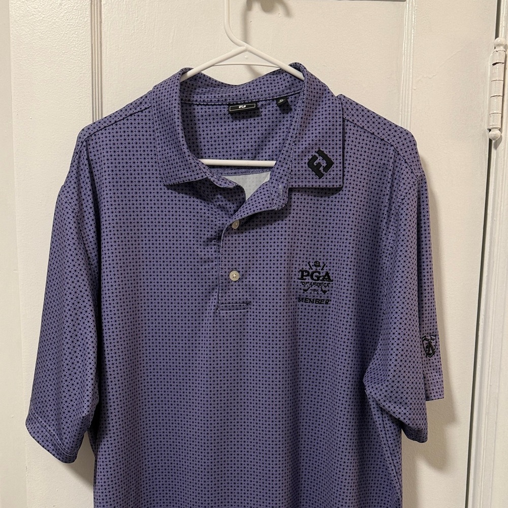 Footjoy Lavender Polo Shirt